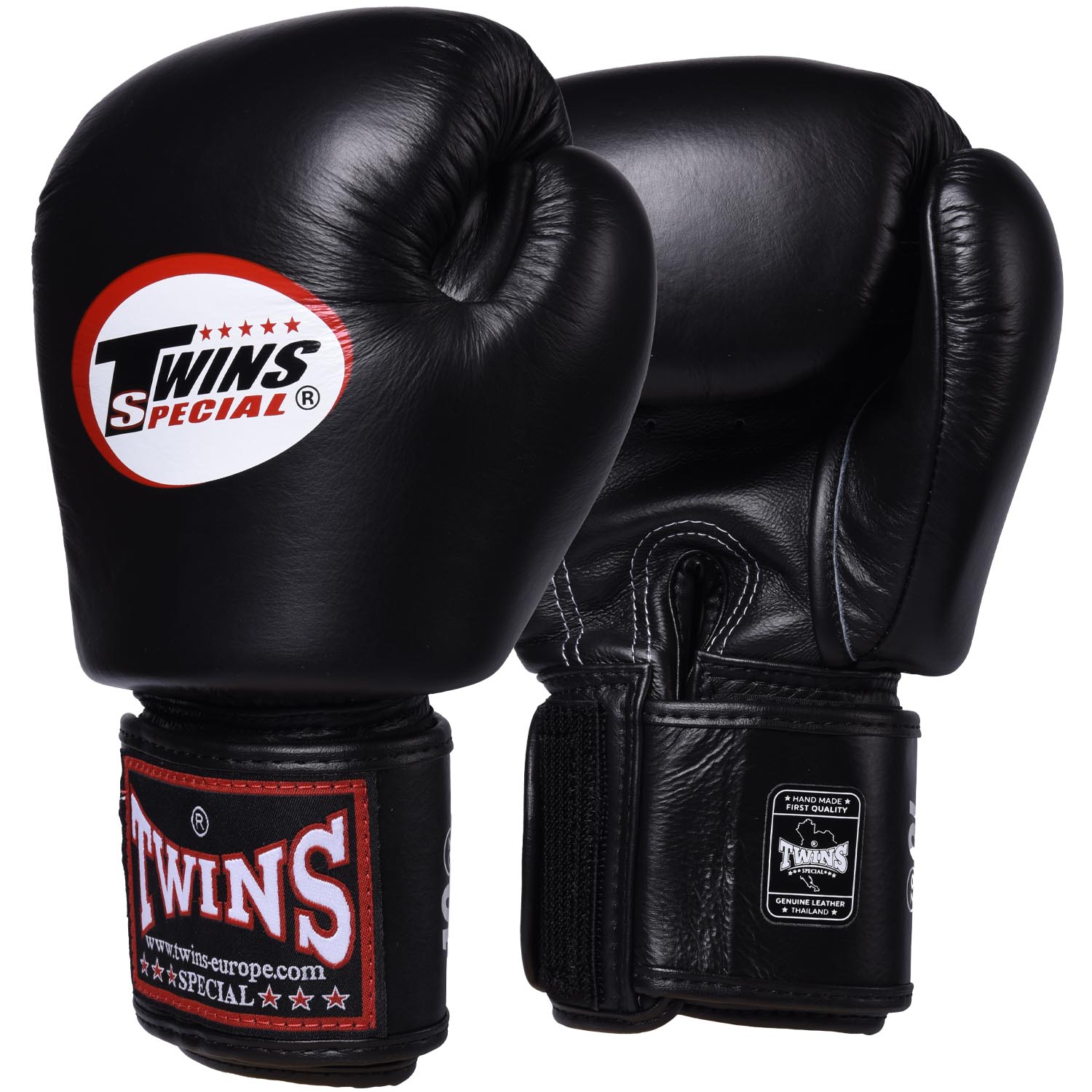 TWINS SPECIAL BOXHANDSCHUHE, LEDER, BGVL-3, SCHWARZ