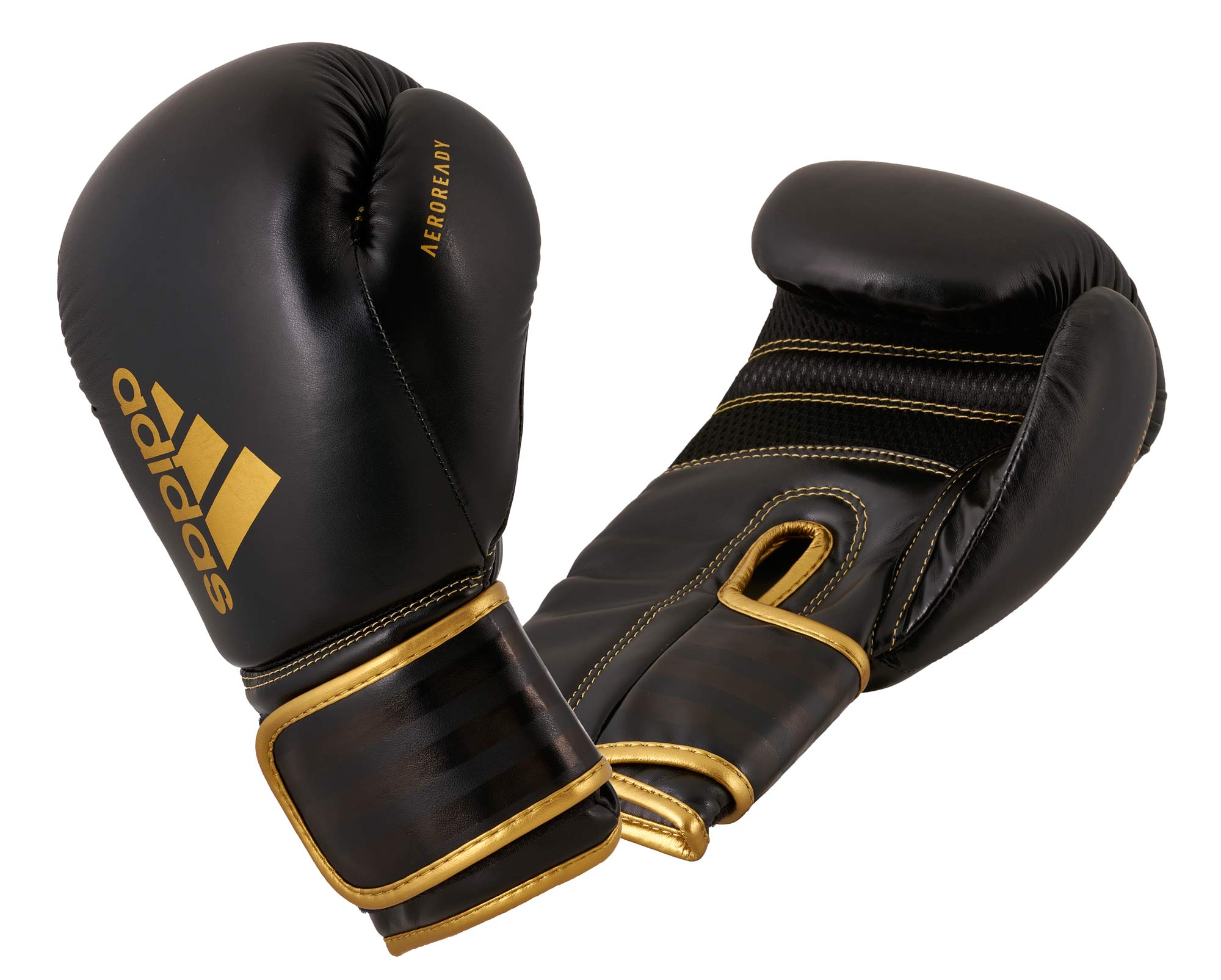 Adidas Boxhandschuhe Hybrid 80 schwarz/gold
