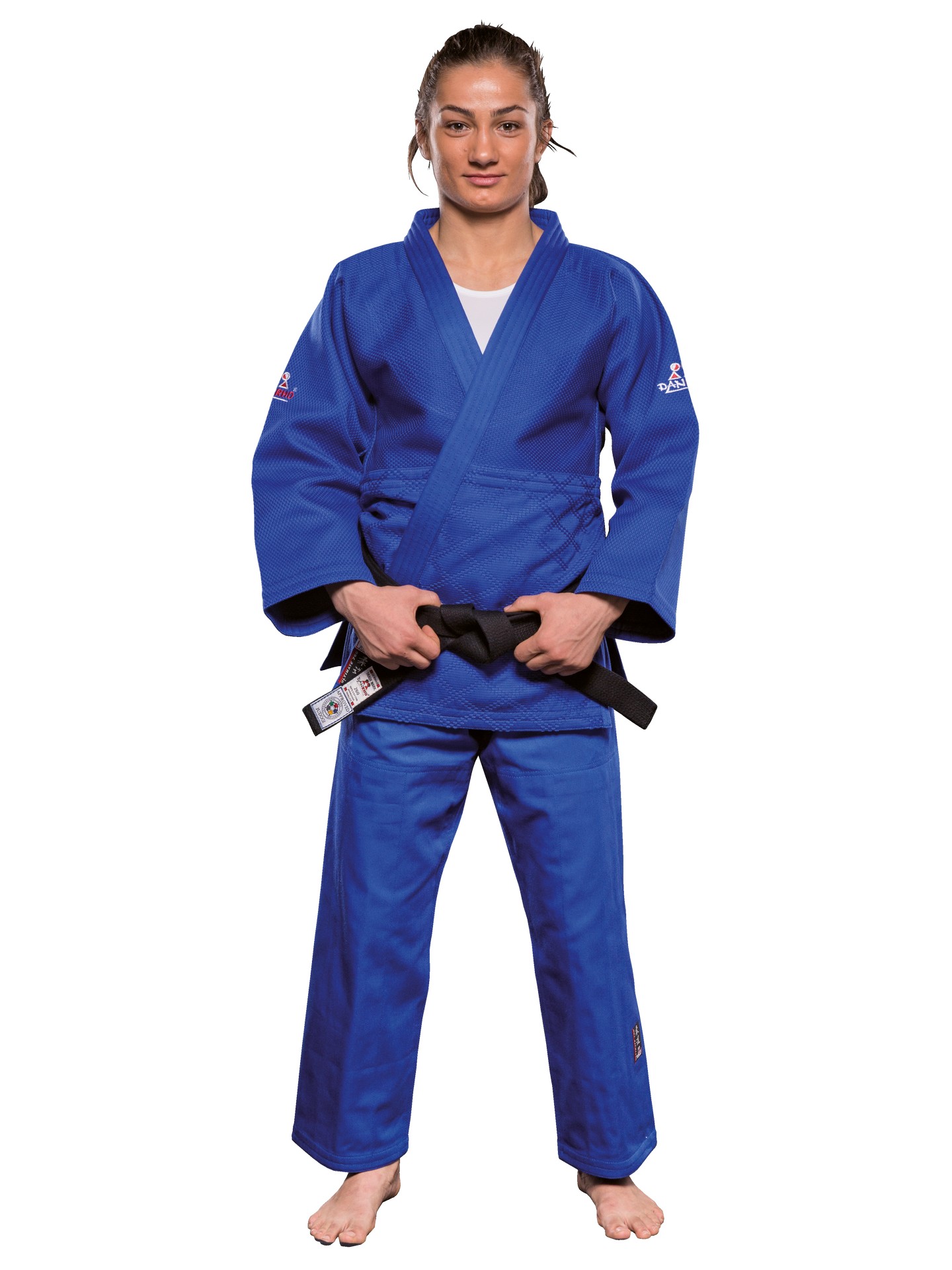 DANRHO Judogi Ultimate 750 IJF blau