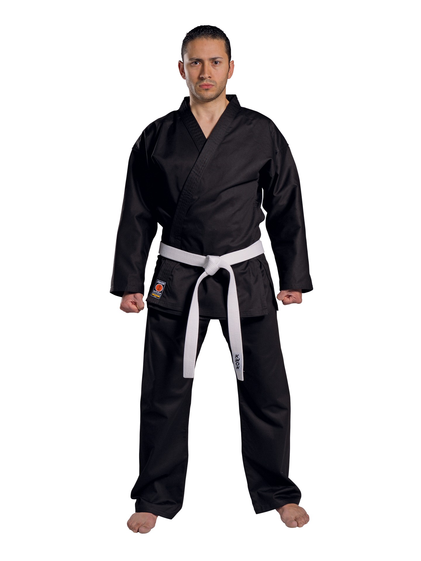 Karateanzug Traditional 8 oz schwarz