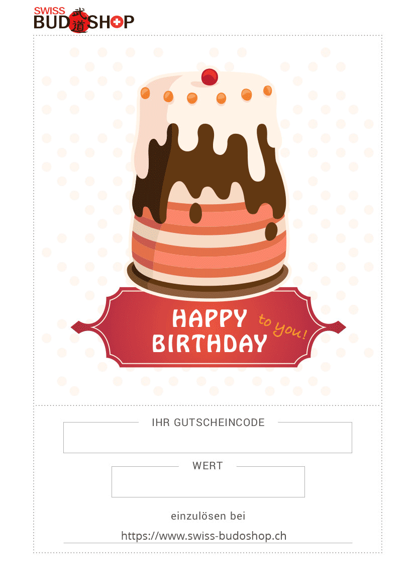 Geschenkgutschein, Geburtstag Variant 2